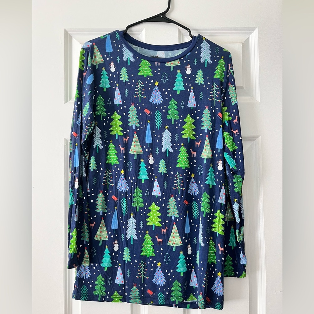 Merry and Bright - Little Sleepies men’s long sleeve PJ top